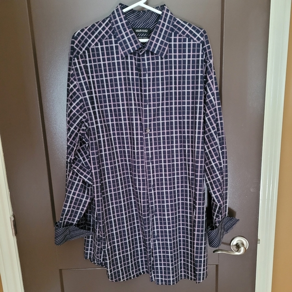 Murano button long sleeve casual shirt - Picture 7 of 10